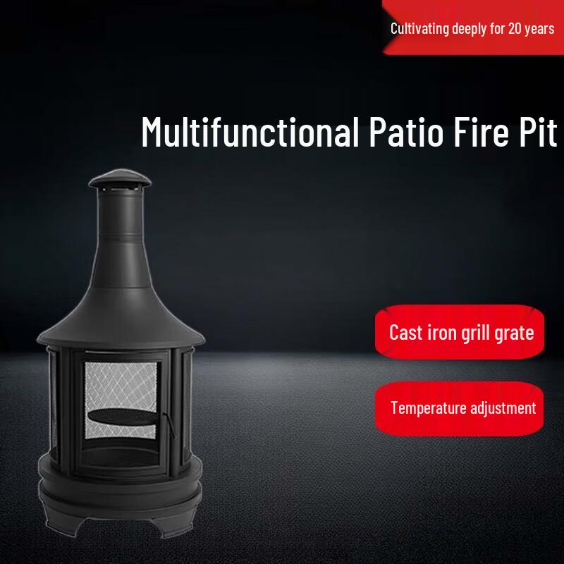 Beifu Outdoor Charcoal Heater & BBQ Grill