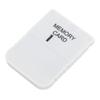 1MB Memory Card for Video Game Console Fast Read Write Speed Lightweight ABS Material