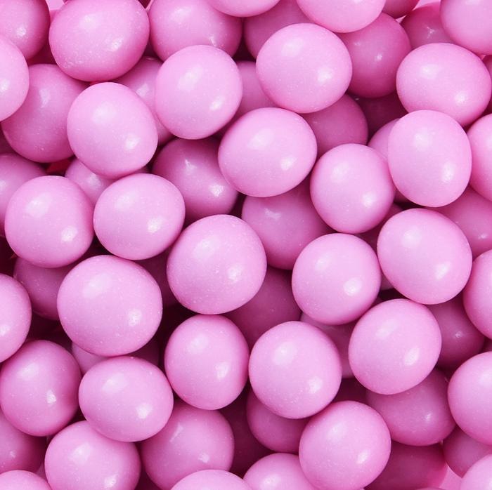 Kule Czekoladowe Różowe 15Mm/ 100G Posypka Perły Perełki