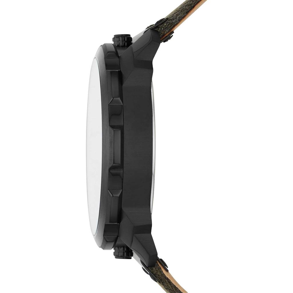 Diesel 7358 Machinus Black Denim Watch Men's Ion-Plated