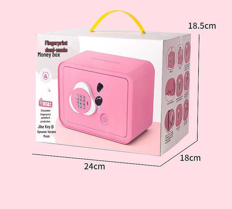 2024 Large Capacity Password Piggy Bank for Girls