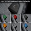 Door Switch Patch Sticker for Tesla New Model 3+ Highland 2024 Alcantara Suede Interior Sticker Modified Decoration Accessories