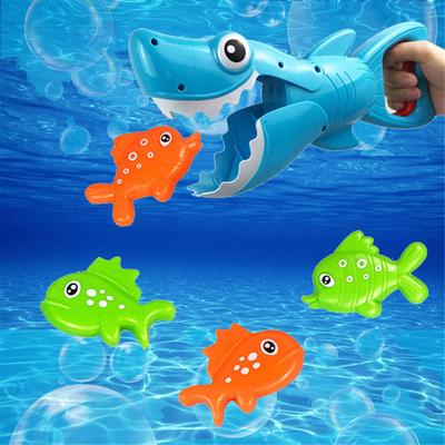   Marine Organism Bath Toy For Boys And Girls With Teeth With 4 Toy Fishes