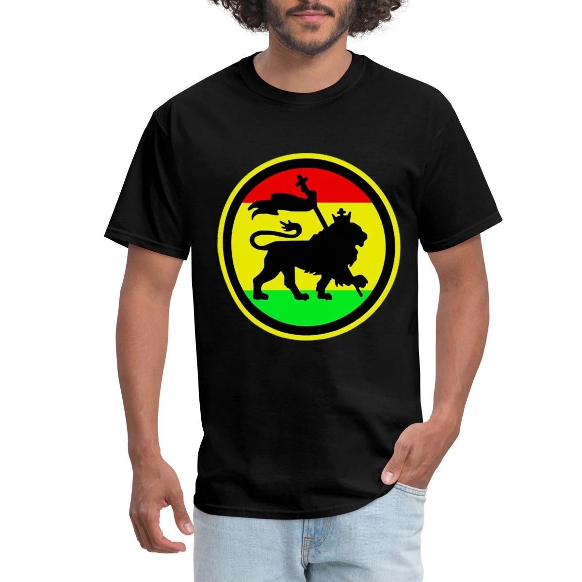 Rasta Lion Of Judah Men s T-Shirt S