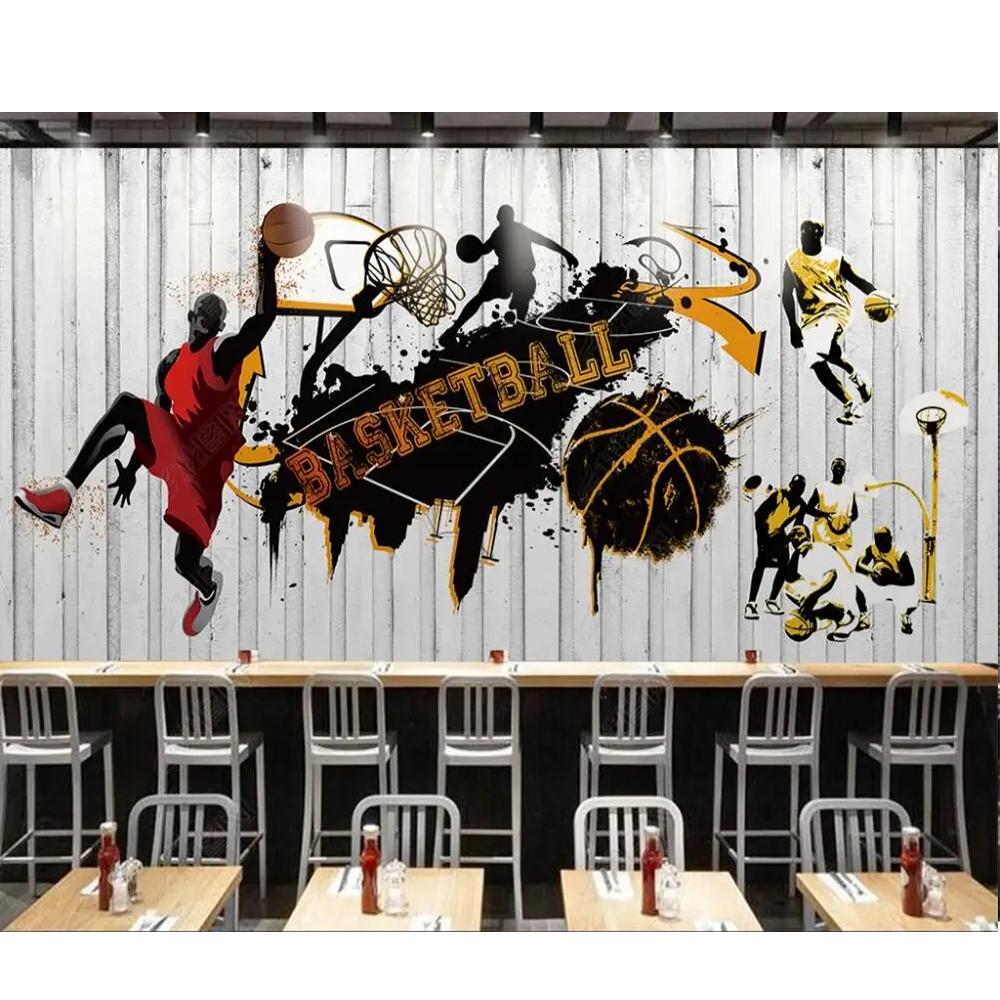 

Mural Trend Basketball Series Background Wall Painting Decor Photo Wallpaper For Walls 200 cm(W) x 140 cm(H)