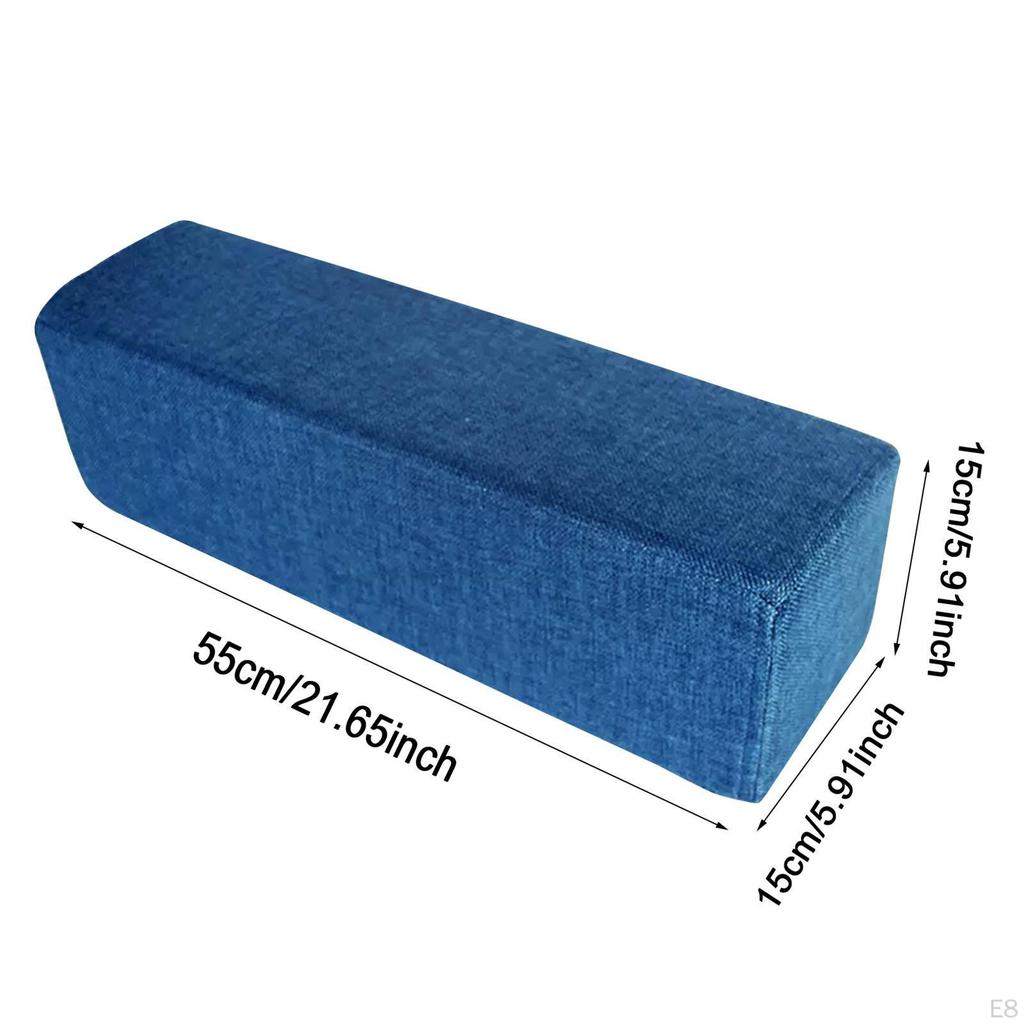 Arm Rest Cushion for Sofa Use with Lumbar Support Feature