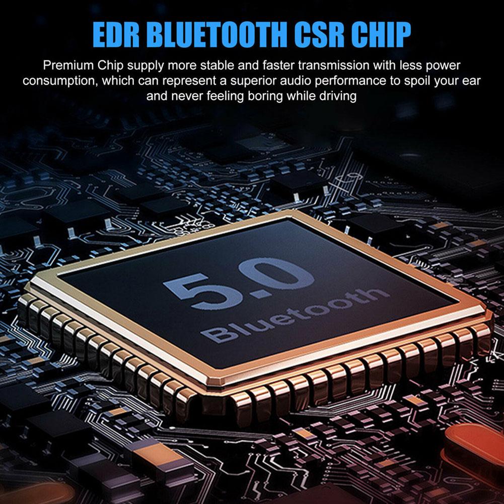 Универсальный кассетный Bluetooth 5.0 аудио адаптер для автомобильной магнитолы, с микрофоном, для телефона, MP3, AUX-кабель, CD-плеер CN