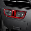 For KIA EV6 -2026 Left-hand Drive Car Interior Black Central Console Gear Shift Window Button Air Vent Cover Accessories