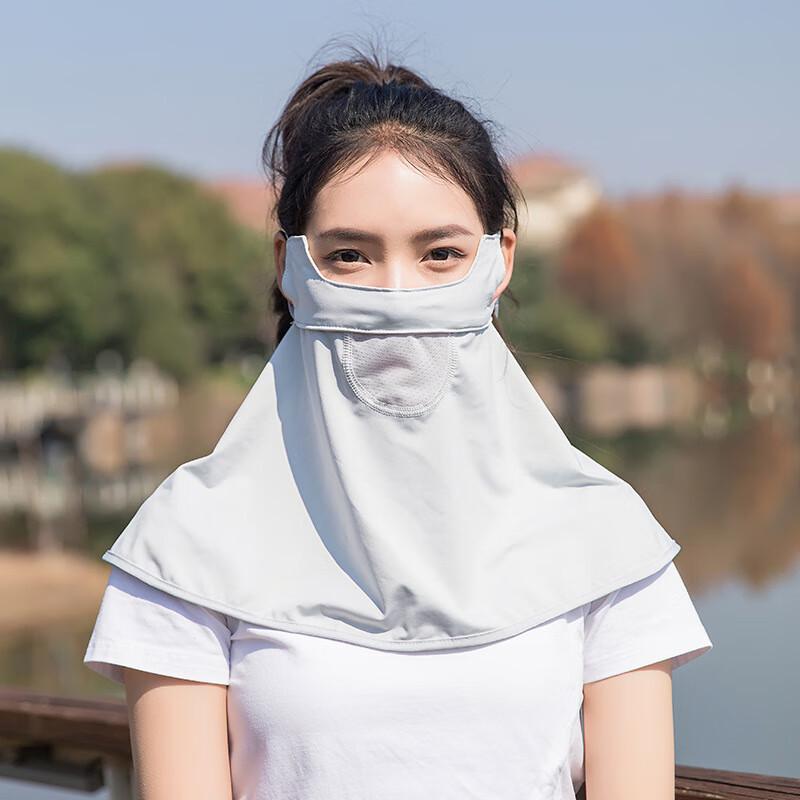 MEET SUNNY Ice Silk Full Face Sun Protection Mask