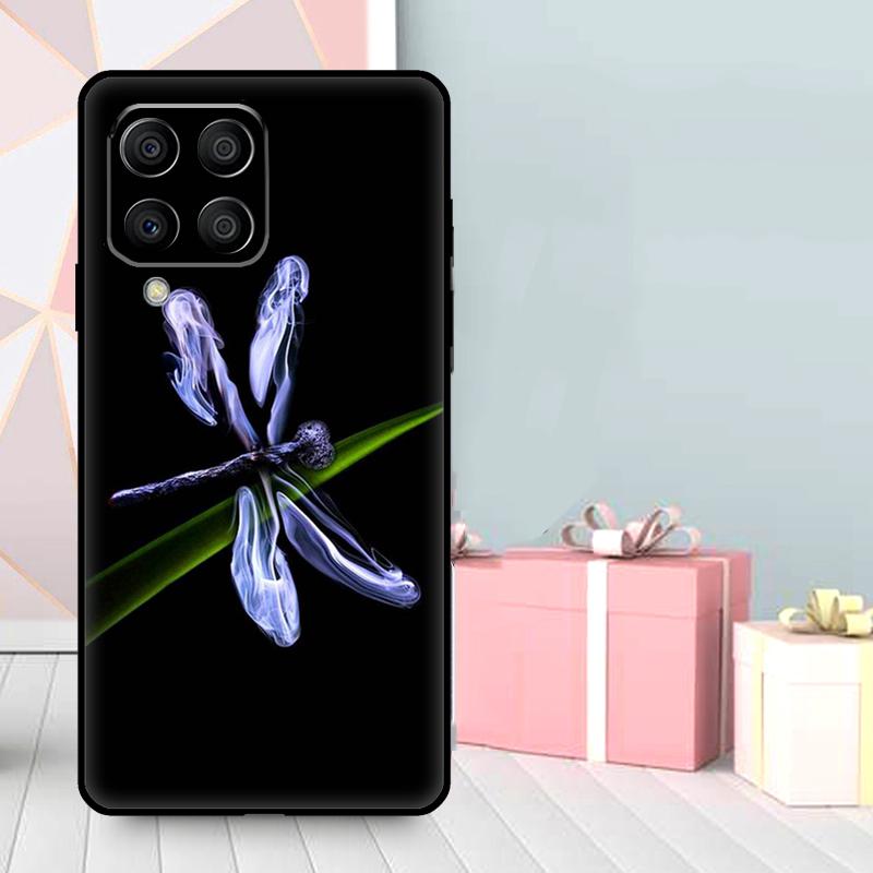 Colorful Dragonfly Case For Samsung Galaxy M16 M31 M21 M13 M33 M53 M15 M35 M55 M36 M56 M12 M32 M52 M14 M34 M54