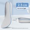 Breathable Invisible Height Increasing Insoles for Men and Women - Soft, Lightweight, and Thickened for Sneakers