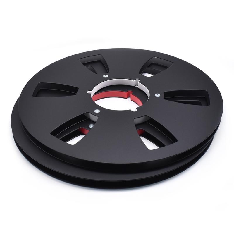 Professional Aluminum Reel 6 Hole Design For 1/4Inch 10.5 Open Tape Recording Disk Accessory