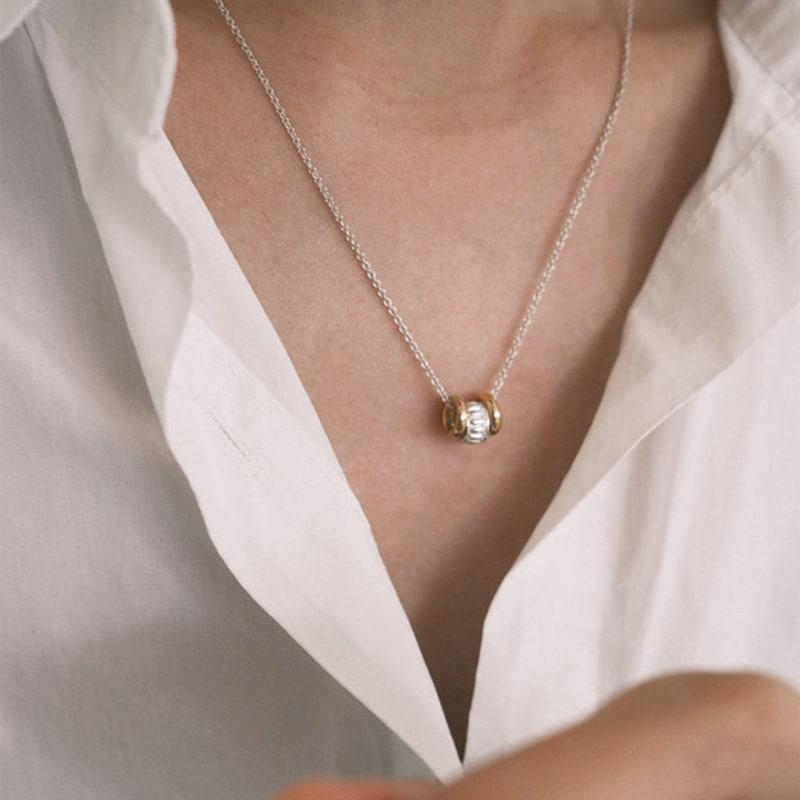MaggieKim DOUBLE VERA ETERNITY NECKLACE