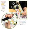 Ring Wristband Phone Case For MOTO Z4 Play Oil Painting Fashion Design Kickstand Anti-knock Back Cover Anti-dust Lanyard