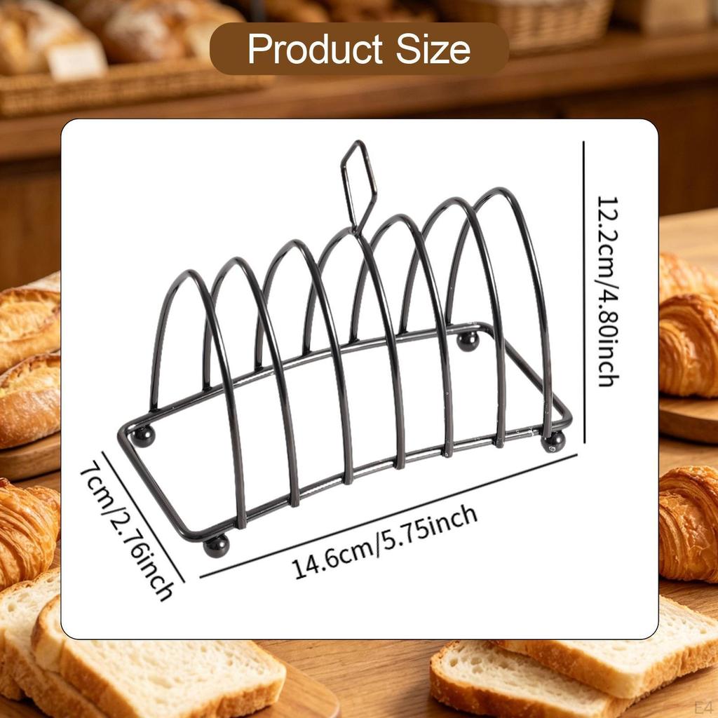 6-Slice Rack, Decoration, Serving, Cooling Station, Storage Home Use Stand