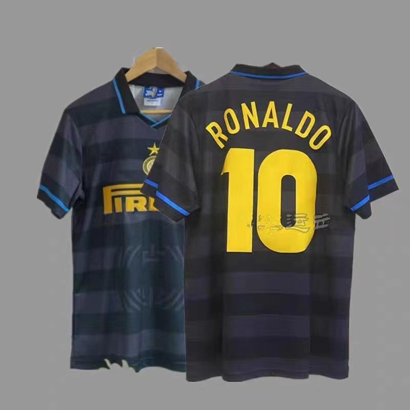 Vintage jersey 0607AC Milan No. 22 Kaka national team Brazil France Portugal short-sleeved home and away jersey