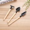 Garden Tool Set  Metal Mini Spade Rake Small Potting Planting Hand Tools for Flowers Herbs