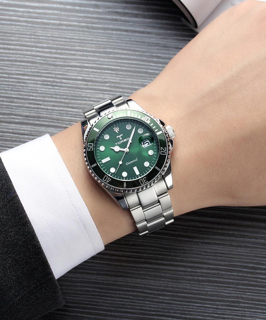 Toleuso T502M-Sgs Icarus Diamond Watch Men'S Metal Band Watch