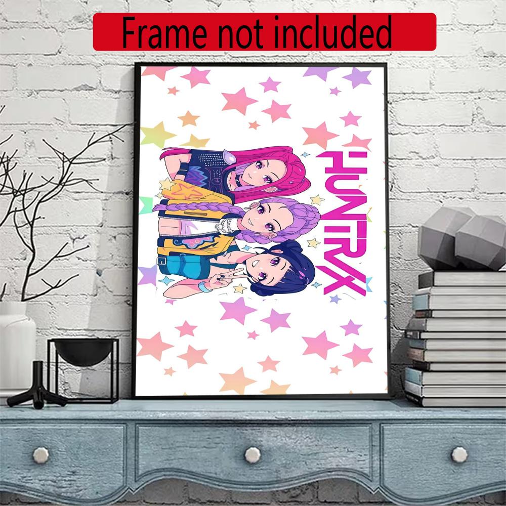 Huntrix 5D Diy Diamond Painting Round Diamond Mosaic Suitable For Beginners Diamond Painting Rhinestones Gift Frameless