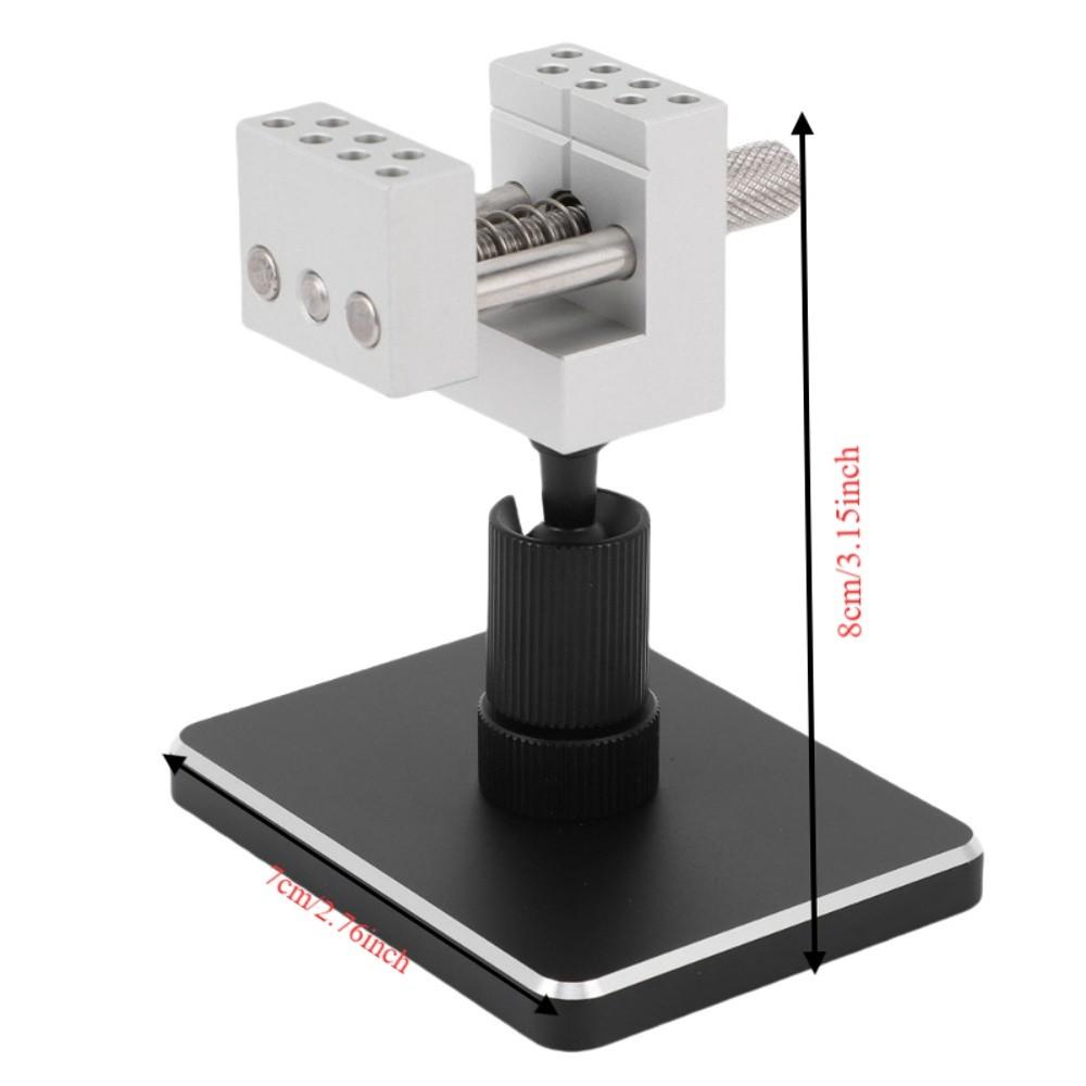 34pcs 360° Rotatable Mini Vise Adjustable Jaws Handheld Clamping Vise Bench Vice  Hobby Jewelers