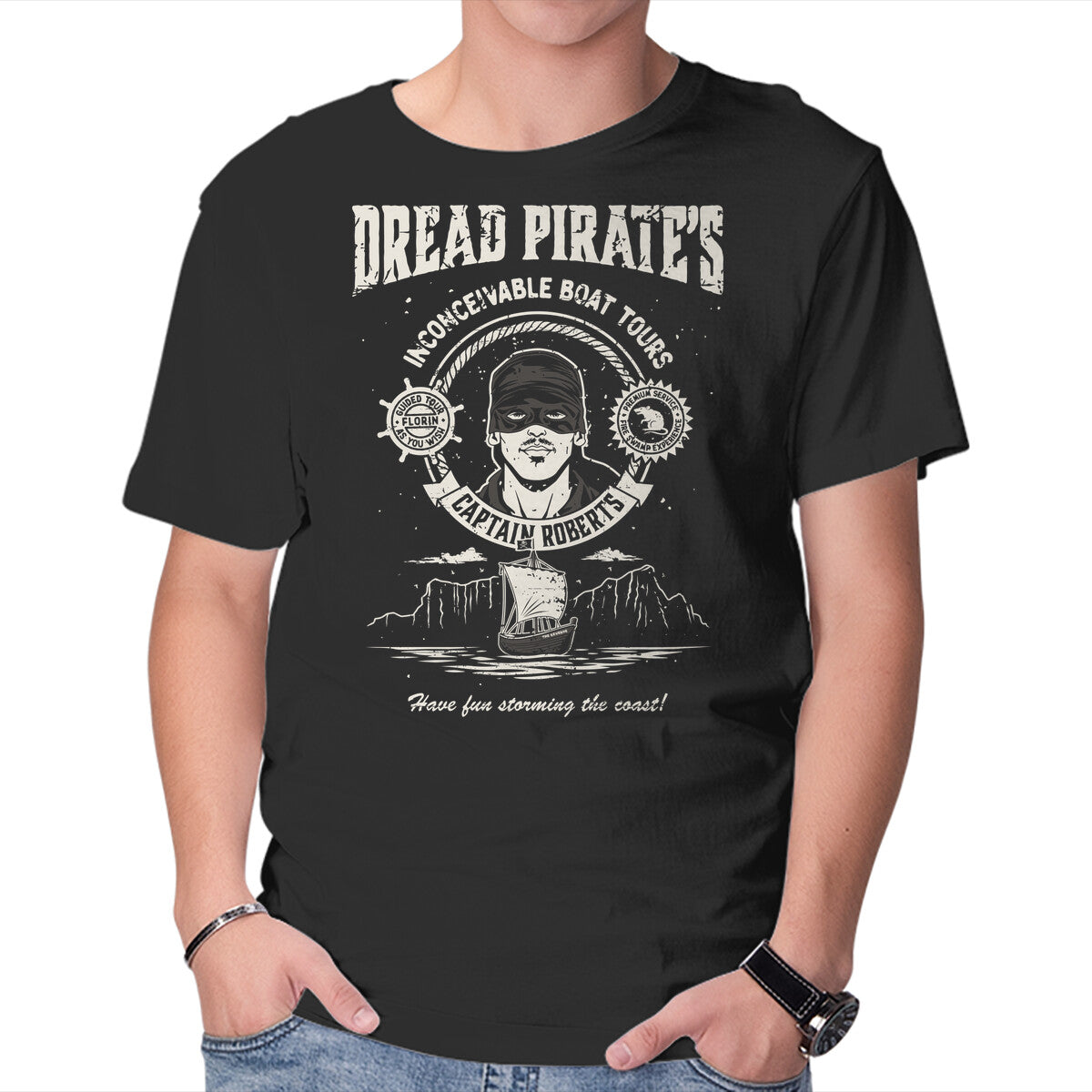 Unisex Crew Neck T-Shirt Inconceivable Tours Graphic Short Sleeve Casual Tee XXXL