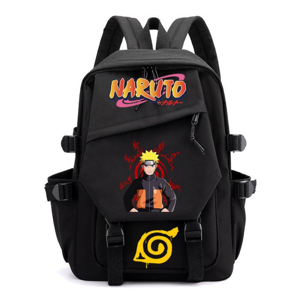 Anime Naruto Schoolbag Children's Backpack Elementary School Bag Boys and Girls Junior High School Students College Students Campus Backpack