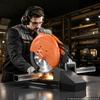 VEVOR Chop Saw 355 mm Cold Cut Blade 3500 W Brushless Motor Cut Off Saw, For Cutting Metal, -45 degrees to 45 degrees Adjustable Angle