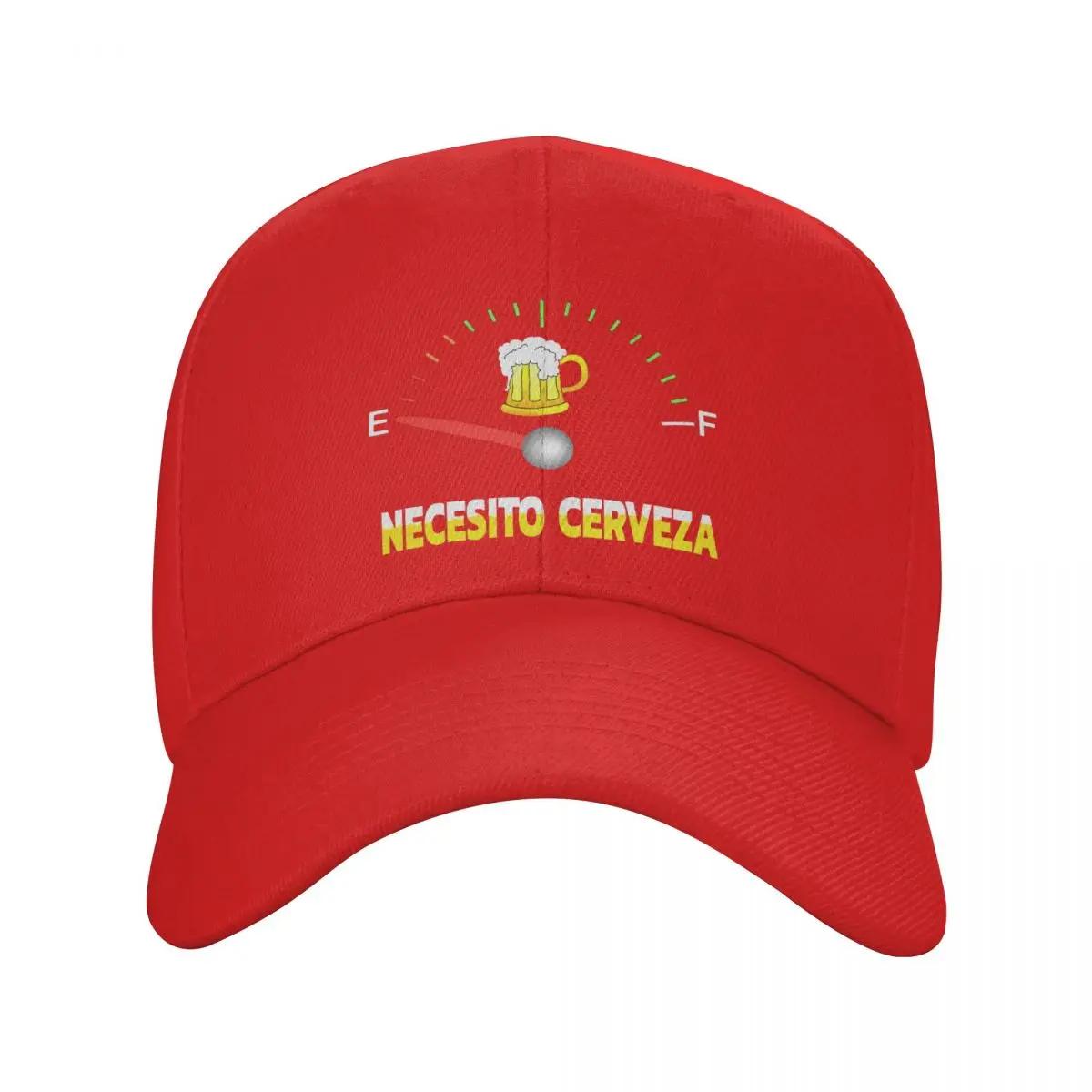 

Персонализированная Кепка для бейсбола Necesito Cerveza I Need Beer Женская Унисекс Регулируемая Кепка Папы Streetwear Кепки Snapback Adjustable Cap