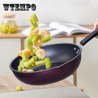 Nieprzywierający Wok Domowy Garnek i Patelnie Rodzinny Obiad Wok Zastawa Stołowa Patelnia Domowa Patelnia