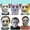 Michael Myers Halloween Horror Lateksowa Maska Kostium Cosplay Rekwizyty