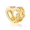 Perline Charm Oro Scintillante Pendenti Originali Europei Snake Fit Bracciale in Rame Collana Perline Per Gioielli Fai da Te Regalo Donna