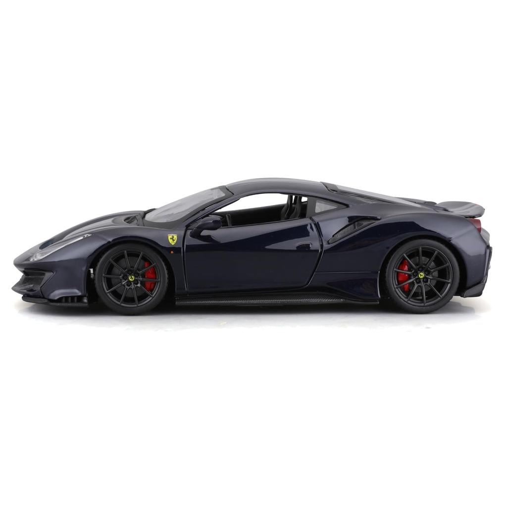Bburago Ferrari 488 Pista Blue Diecast Miniature Finished Model BU 1/24 / Car, 18-26026