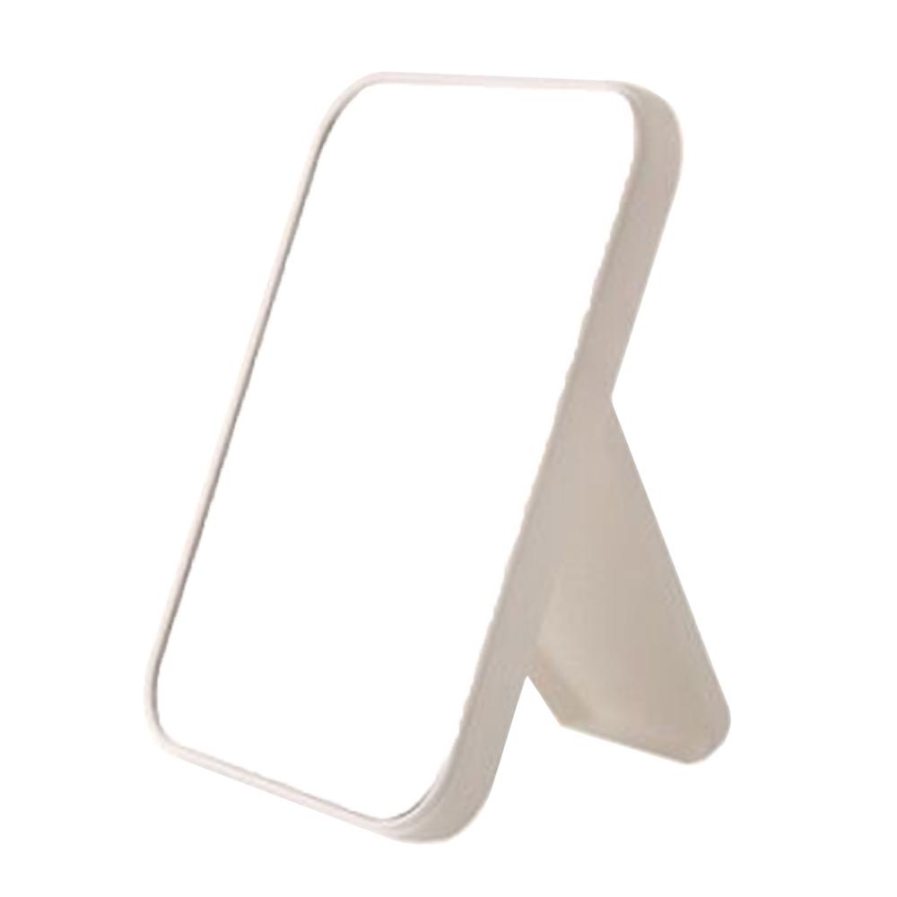 

1 Pack Folding Makeup Mirror Rectangular Single Mirror with Stand for Girls Ladies Home Practical Portable Simple 20*14 Cm New