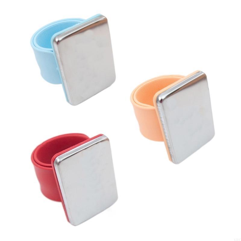 Sewing Needle Cushion Holder Sewing Pins Storage Slap Bracelet X3UC