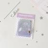 32 Clear Pockets Mini Photo Album Shining Star Keychain Kpop Card Binder Cute Photo Storage Album