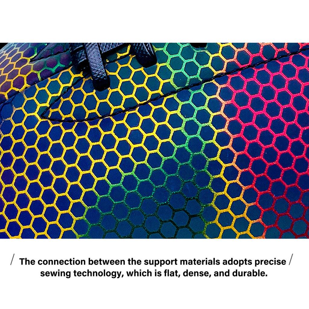 Size 9 Glowing Training Rugby Ball Luminous Light Up Reflective Pu Leather Safe Training Rugby Great American Football Toy Gifts