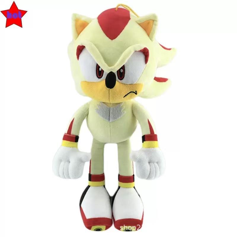 Super Sonic Kuscheltier Tails Knuckles Igel Stofftier Weich Kinder Geschenk 30cm