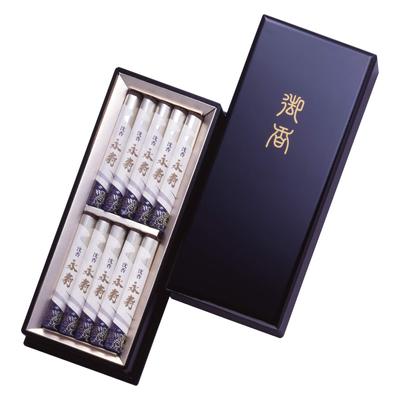 Agarwood Eiju Painted Box Short 10 Pieces