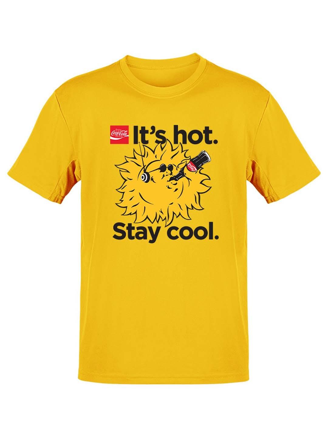 Officially Licensed Coca-Cola Stay Cool Summer Vibes Classic Mens T-shirt XXXXL