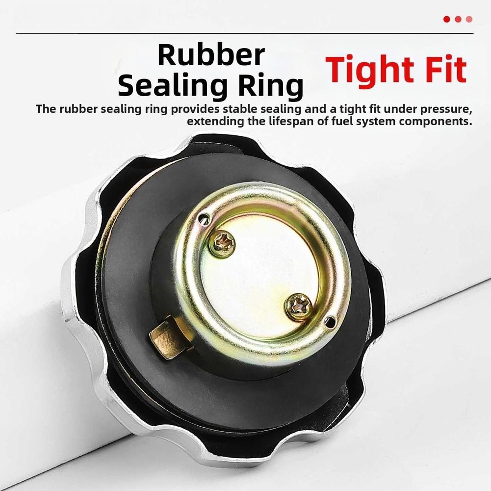 Aluminum Alloy Lock Motorcycle Fuel Cap Fuel System Replacement Wear Resistant Easy Installation Metal Construction