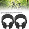 Bike Accessories, 2Pcs 31.8MM Aluminum Alloy   Seatpost Clamp Tube Clip For 27.2mm 1.1in Seat Tube