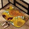 Olieverf Badkamervloermat Toiletdeur Antislipmat Entree Mat