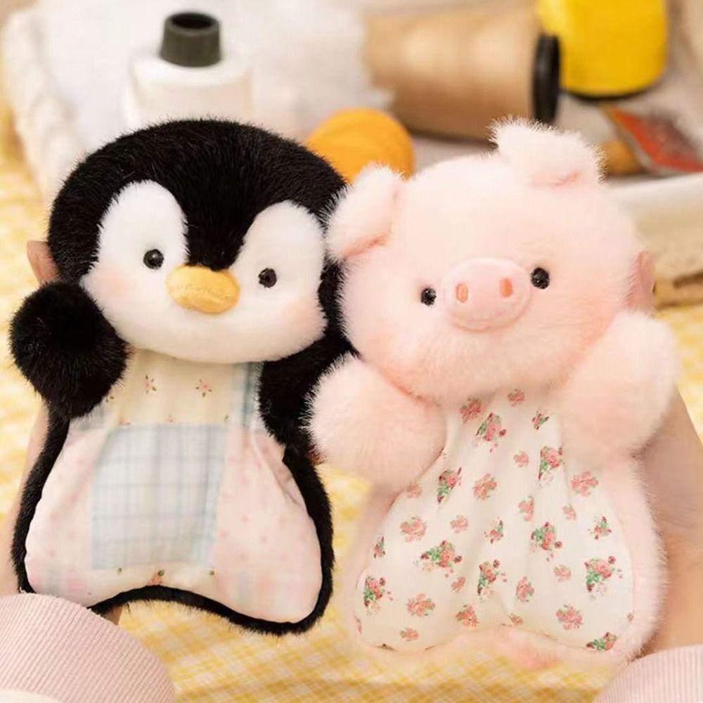 Cartoon Bean Bag Fluffy Texture Soft Decompression Stuffed Animals Supine Position Comfortable To Touch
