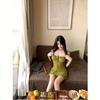 Spice girl solid color new retro temperament straps suspender dress slim and thin women's clothing summer waist A-shaped skirt