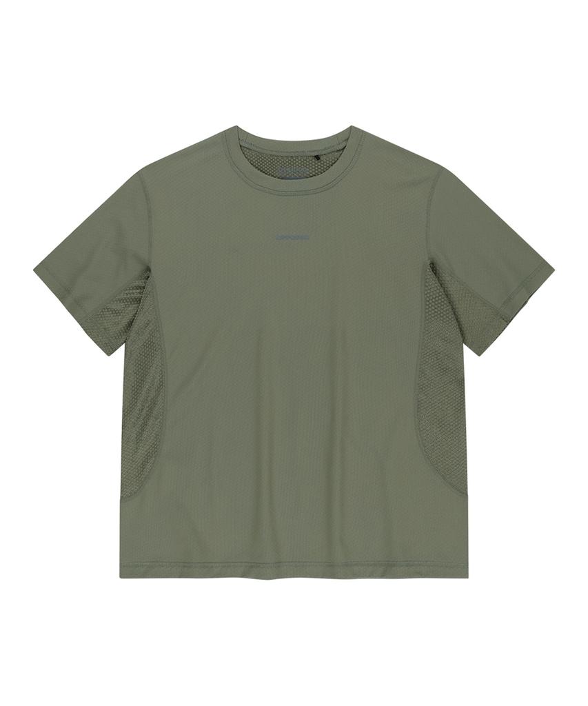OFFGRID Ventra Octa Short Sleeve T-Shirt - Khaki