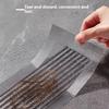 Self-Adhesive Floor Drain Stickers Cutable Shower Drain Hair Catcher Disposable Mesh Sink Strainer Filter Screen Sticker