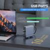 15v1 dokovací stanice Type-C s víceportovým USB a gigabitovým síťovým portem