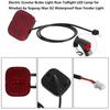 Waterproof Rear Taillight Red Rear Fender Light Parts New LED Lamp  for Ninebot by Segway Max G2