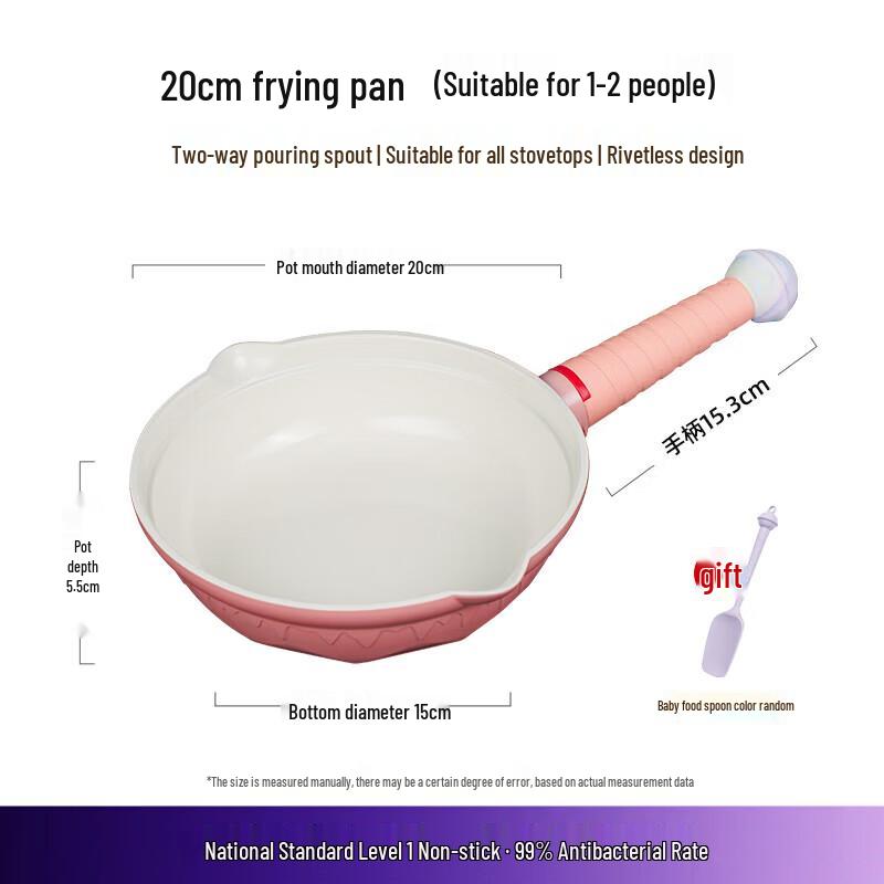 TIBORANG 20cm Multi-Purpose Frying Pan