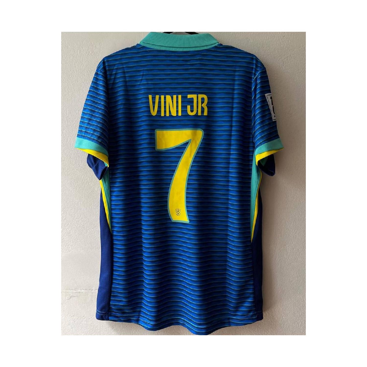 

Джерси для взрослых нового сезона Brazil Vini Jr 2024/2025 S чистый